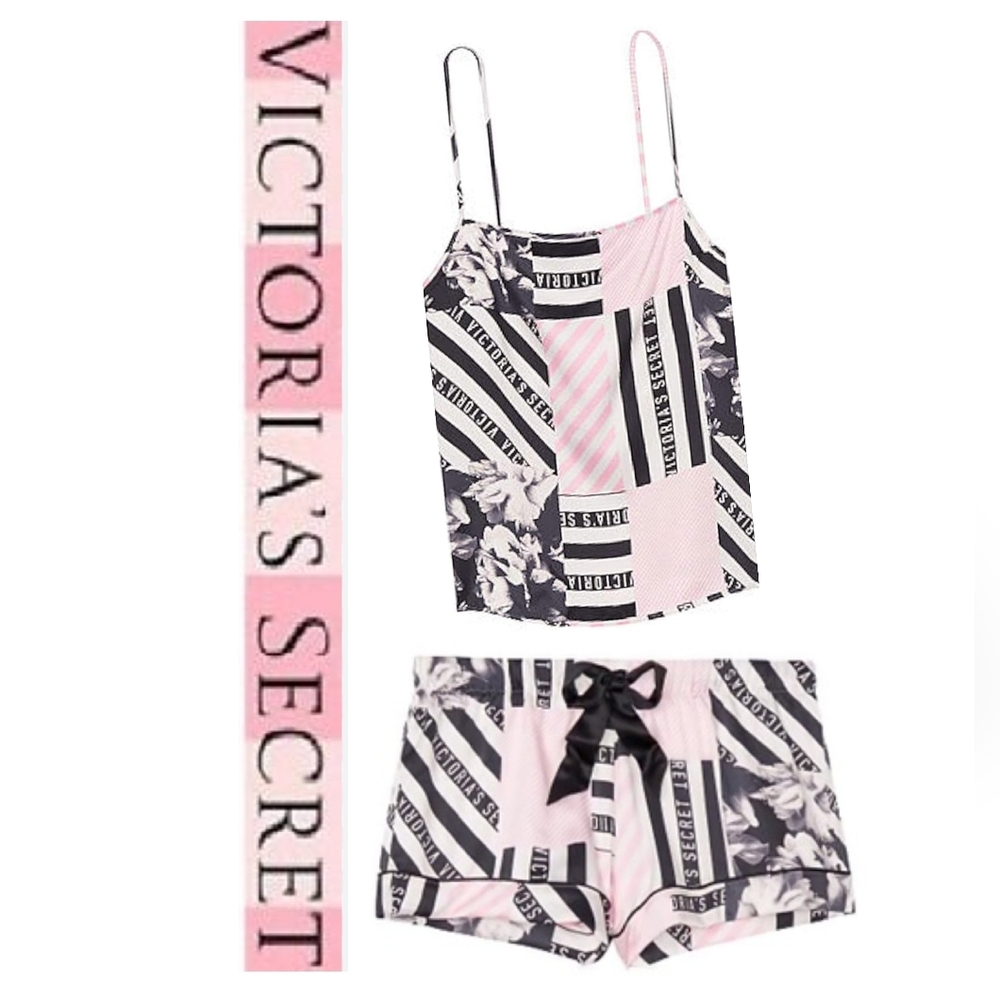 Victoria's Secret Heritage Patchwork pajamas Set